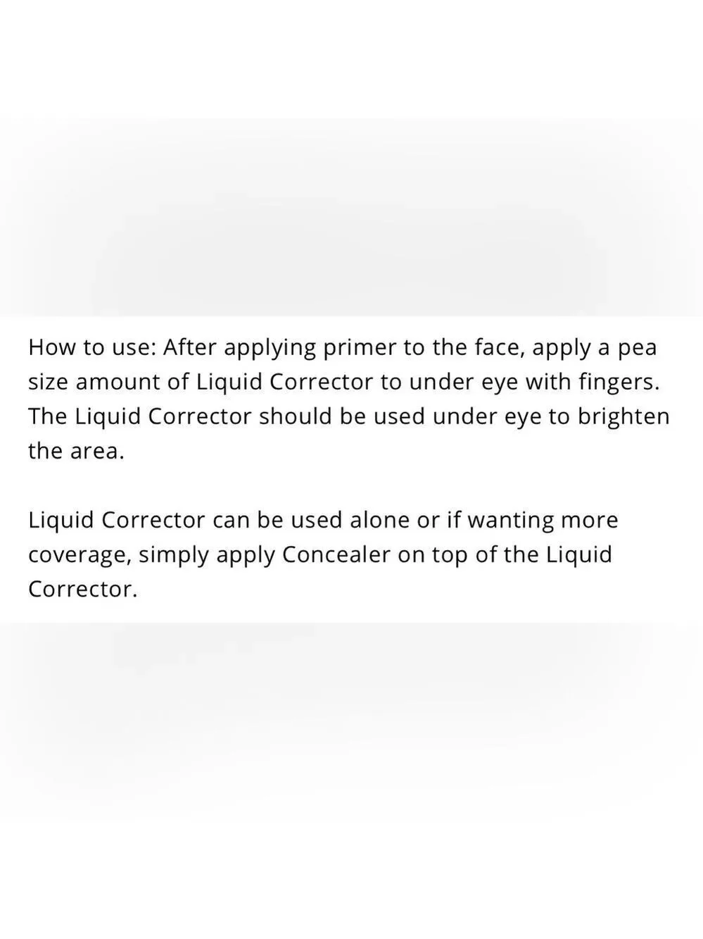 jecca blac Liquid Corrector 2.0